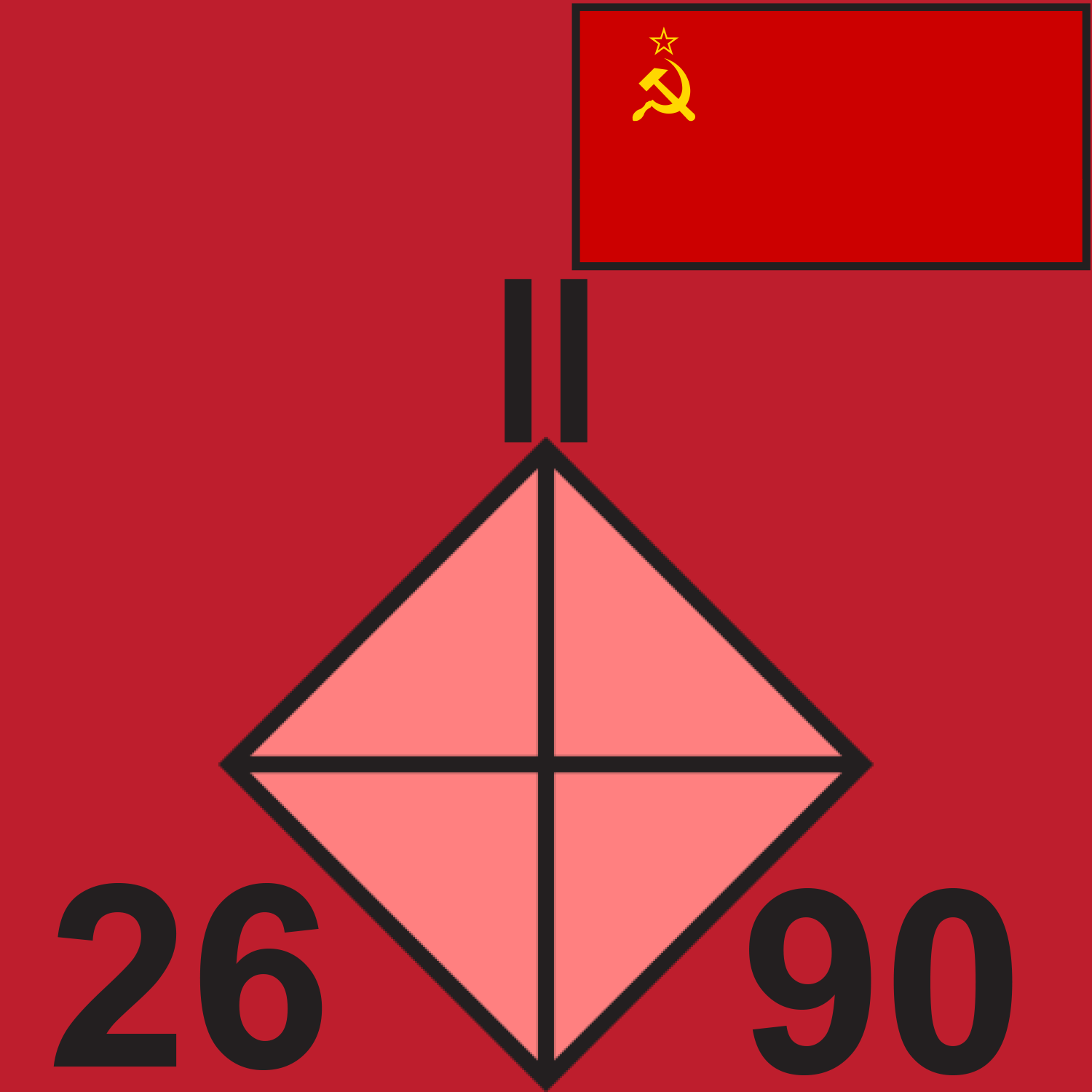 RED 26 MED BN 1989